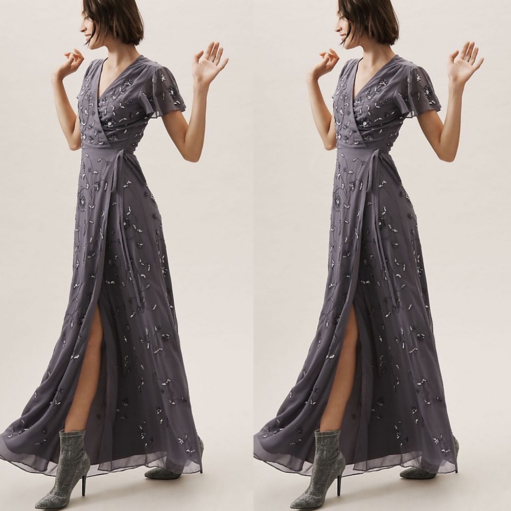 New BHLDN Plymouth Beaded Dress 8